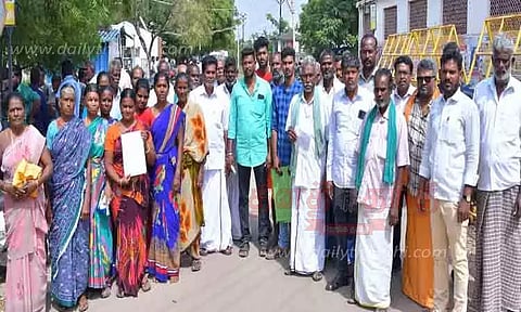 மாற்று வழித்தடத்தில் திட்ட பணியை கைவிட நடவடிக்கை