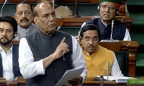 இந்திய எல்லைக்குள் நுழைய முயன்ற சீன வீரர்களின் முயற்சி முறியடிப்பு - பாதுகாப்புத்துறை மந்திரி ராஜ்நாத் சிங்