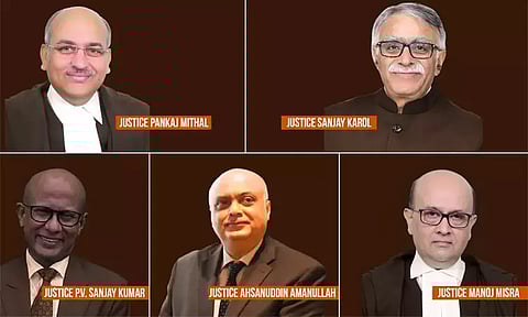 சுப்ரீம்கோர்ட்டுக்கு 5 நீதிபதிகள் நியமனம்: கொலிஜியம் பரிந்துரை