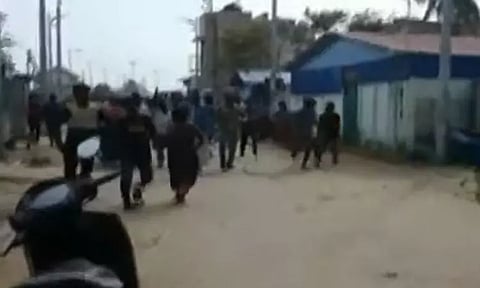 வேளாங்கண்ணியில் இரு தரப்பு மீனவர்கள் இடையே மோதல் - 10 பேர் காயம்