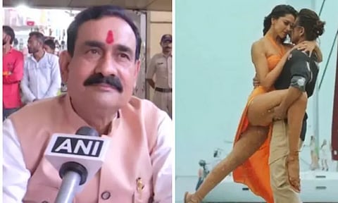 தீபிகா படுகோனின் பேஷ்ரம் ரங்... கவர்ச்சி பாடலுக்கு மத்திய பிரதேச மந்திரி கண்டனம்...!