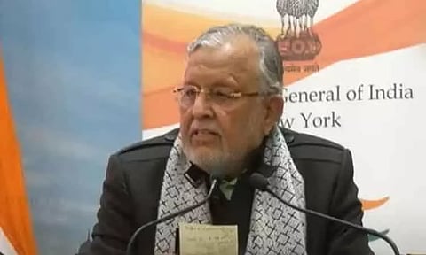 "உத்தரபிரதேசத்தை ஒரு டிரில்லியன் டாலர் பொருளாதாரமாக மாற்றுவதே இலக்கு" - நியூயார்க்கில் மாநில நிதி மந்திரி பேச்சு