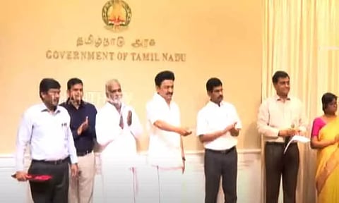 அர்ச்சகர்களுக்கான புதிய குடியிருப்பு கட்டடங்கள் - முதல்-அமைச்சர் மு.க.ஸ்டாலின் திறந்து வைத்தார்