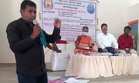 கல்குவாரிகள் அமைக்க பொதுமக்கள் எதிர்ப்பு