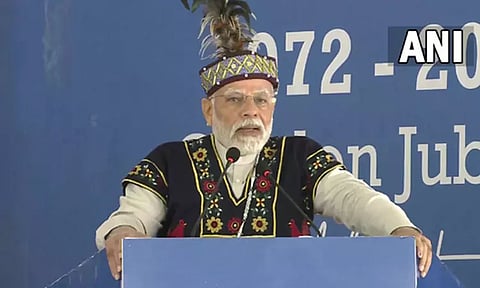 8 ஆண்டுகளில் அமைதியின்மை, ஊழலுக்கு சிவப்பு அட்டை காட்டி இருக்கிறோம்: பிரதமர் மோடி பேச்சு