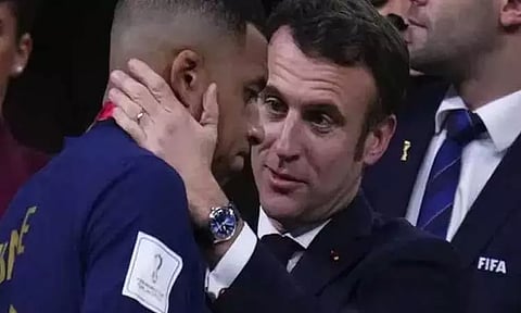 உலக கோப்பையை வென்ற அர்ஜென்டினாவுக்கு பிரான்ஸ் அதிபர் இம்மானுவேல் மேக்ரான் வாழ்த்து