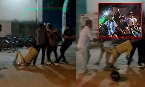 பிபா கால்பந்து போட்டியின் தாக்கம்: கேரளாவில் பரவிய வன்முறை, போலீசாரை தாக்கிய ரசிகர்கள்