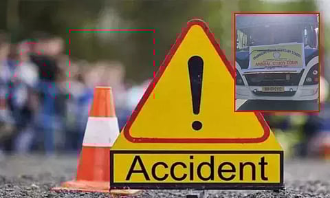 மணிப்பூர்: கல்வி சுற்றுலா சென்ற பஸ் விபத்தில் சிக்கி 5 மாணவிகள் உயிரிழப்பு