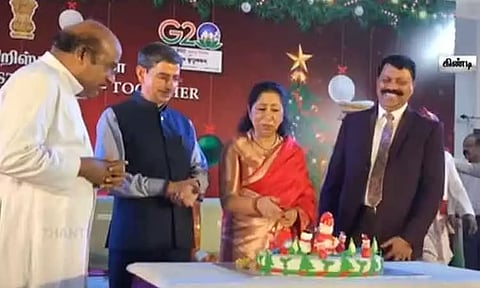 "மனித நேயத்தைக் காக்க உலகிற்கு வந்தவர் இயேசு" - கிறிஸ்துமஸ் விழாவில் கவர்னர் ஆர்.என்.ரவி பேச்சு