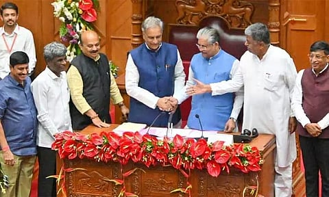 கர்நாடக மேல்-சபை தலைவராக பசவராஜ் ஹொரட்டி போட்டியின்றி தேர்வு