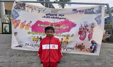 மாநில அளவிலான நகைச்சுவை போட்டிக்கு குன்னூர் அரசு பள்ளி மாணவர் தேர்வு