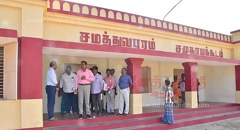 கண்காணிப்பு அலுவலர் ஆய்வு