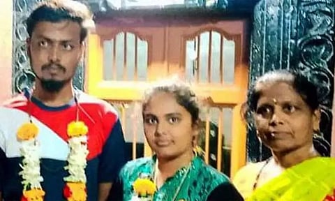 புதுமண தம்பதி உள்பட ஒரே குடும்பத்தில் 3 பேர் தற்கொலை