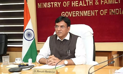 கொரோனா பரவல்: மாநில சுகாதாரத்துறை அமைச்சர்களுடன் மன்சுக் மாண்டவியா இன்று ஆலோசனை