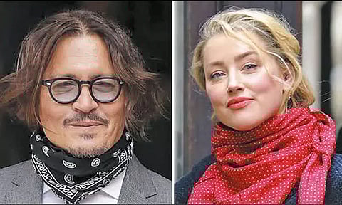 ஹாலிவுட் நடிகர் ஜானி டெப்புக்கு முன்னாள் மனைவி ரூ.8 கோடி நஷ்டஈடு