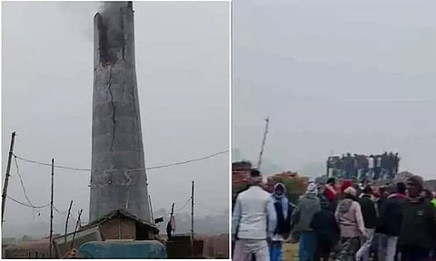 பீகார்: செங்கல் சூளையில் திடீர் வெடிவிபத்து- 6 பேர் உயிரிழப்பு !