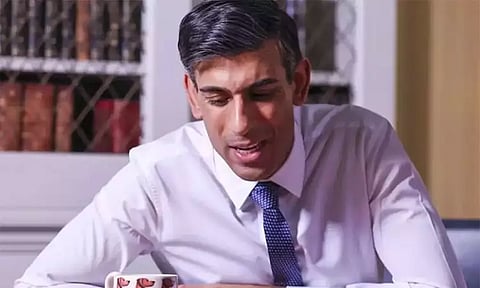 கிறிஸ்துமஸ் பண்டிகை: தூதர்கள், ராணுவ அதிகாரிகளுக்கு நன்றி தெரிவித்த ரிஷி சுனக்