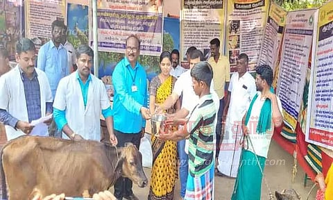 கால்நடை மருத்துவ முகாம்