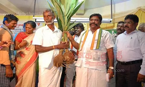 வேளாண்மை துறை சார்பில் உற்பத்தி பொருட்கள் கண்காட்சி
