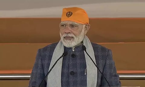 அவுரங்கசீப்பின் பயங்கரவாதத்திற்கு எதிராக குரு கோபிந்த் மலைபோல் நின்றார் - பிரதமர் மோடி