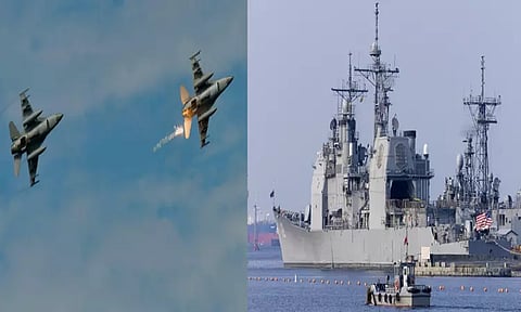 தைவானை நோக்கி 71 போர் விமானங்கள் மற்றும் 7 போர்க்கப்பலை அனுப்பிய சீனா...!