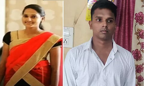 வரதட்சனை கொடுமையால் இளம்பெண் விஷம் குடித்து தற்கொலை - தலைமறைவாக இருந்த கணவர் கைது...!