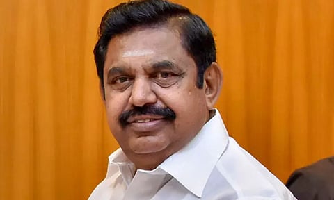 '8 வழிச்சாலை திட்டத்தை எதிர்த்தவர்கள் இப்போது வேண்டும் என்கிறார்கள்' - எடப்பாடி பழனிசாமி பேச்சு