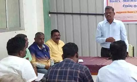 மாற்றுத்திறனாளிகளுக்கான குறை தீர்க்கும் சிறப்பு முகாம்