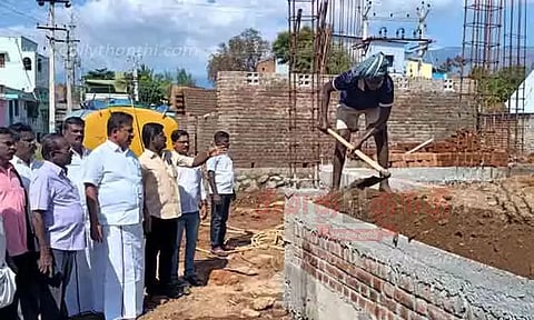 ஆரம்ப சுகாதார நிலைய கட்டிட பணி