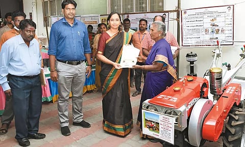 காஞ்சீபுரத்தில் விவசாயிகள் நலன் காக்கும் நாள் கூட்டம்