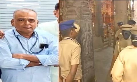 சொர்க்கவாசல் திறப்பின் போது திடீரென மாரடைப்பால் உயிரிழந்த கேமராமேன்