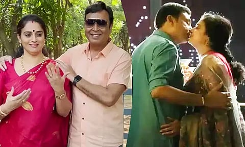 விரைவில் 4-வது திருமணம் அம்மா நடிகையை மணக்கும் 60 வயது நடிகர் முத்தமிட்டு உறுதி செய்தார்