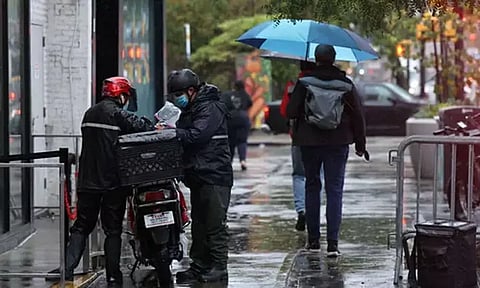 பனிப்புயலை தொடர்ந்து அமெரிக்காவில் கனமழை