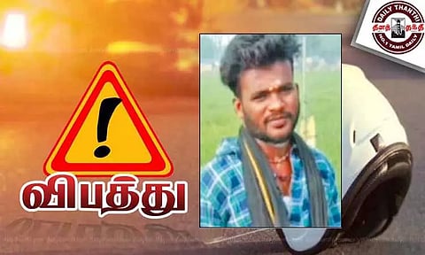 ஆவடி அருகே மோட்டார் சைக்கிள்கள்நேருக்கு நேர் மோதல்; பெயிண்டர் பலி - மற்றொருவர் படுகாயம்