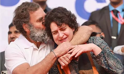 'என் அண்ணனை யாராலும் வாங்கமுடியாது' - ராகுல்காந்தியை புகழ்ந்த பிரியங்கா காந்தி