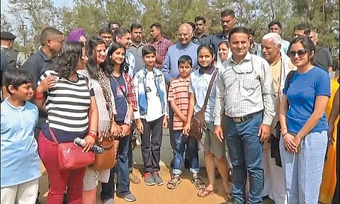 முன்னாள் ஜனாதிபதி ராம்நாத் கோவிந்த் மாமல்லபுரம் வருகை