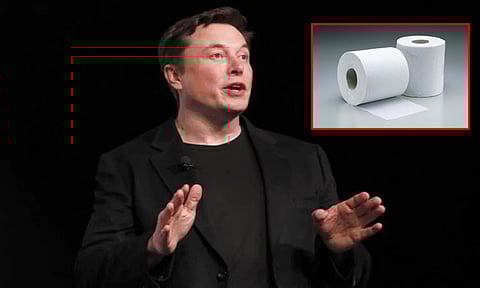 சிக்கன நடவடிக்கை எதிரொலி; கழிவறை டிஷ்யூ பேப்பரை கையோடு கொண்டு செல்லும் டுவிட்டர் பணியாளர்கள்