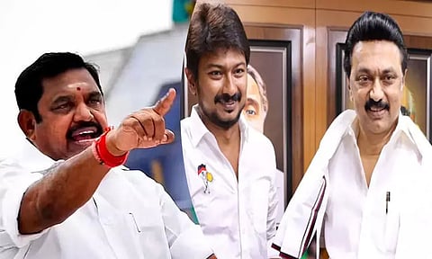 நீட் தேர்வு விவகாரம்: முதல்-அமைச்சர், உதயநிதி ஸ்டாலின் பகிரங்க மன்னிப்புக் கேட்க வேண்டும் - எடப்பாடி பழனிசாமி