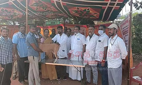 வெறிநாய் தடுப்பூசி முகாம்