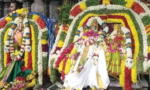 கல்யாண பசுபதீஸ்வரர் கோவிலில் திருக்கல்யாண உற்சவம்