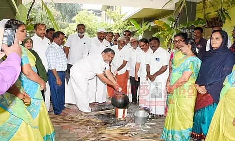 கடையநல்லூர் நகராட்சியில் சமத்துவ பொங்கல் விழா