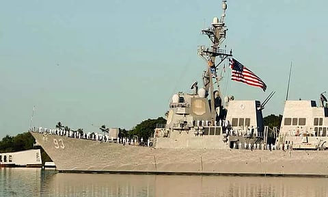 தைவான் ஜலசந்தியில் அமெரிக்க போர்க்கப்பல்- சீனா கடும் எதிர்ப்பு