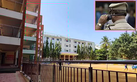 கர்நாடகா; பள்ளிக்கு வெடிகுண்டு மிரட்டல் விடுத்த மற்றொரு பள்ளி மாணவர்