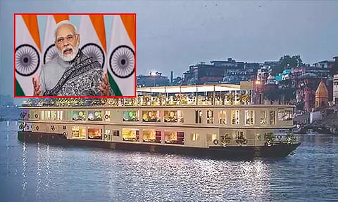 கங்கா விலாஸ் சொகுசு கப்பலை வரும் 13-ந்தேதி தொடங்கி வைக்கிறார் பிரதமர் மோடி