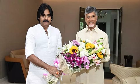 ஆந்திர அரசியலில் கூட்டணி மாற்றமா? சந்திரபாபு நாயுடுவுடன் நடிகர் பவன் கல்யாண் சந்திப்பு