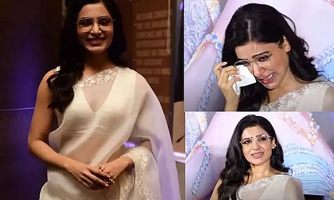 "நான் சினிமாவை நேசிக்கிறேன், சினிமா என்னை நேசிக்கிறது" - நடிகை சமந்தா உருக்கம்