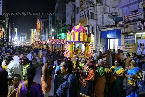 திருச்செங்கோட்டில்10-ம் ஆண்டு அறுபத்து மூவர் விழா