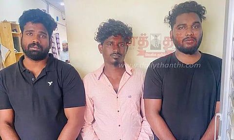கஞ்சா விற்ற 3 வாலிபர்கள் கைது