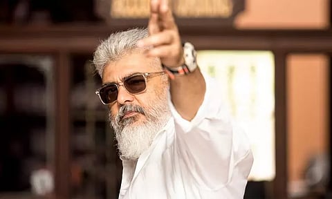 "'ரவி'ந்தர் இது தமிழ்நாடு இங்க உன் வேலைய காட்டாத.." - அஜித்தின் துணிவில் இடம்பெற்ற வசனம் வைரல்