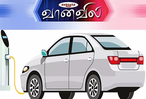 ஆட்டோ எக்ஸ்போவில் களமிறங்கும் பேட்டரி கார்கள்